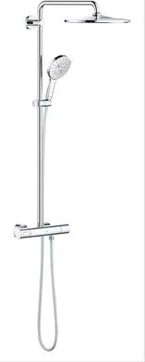 Grohe rainshower smartactive 310 douche à effet pluie mono ronde - avec mitigeur thermostatique - chrome - 26648000