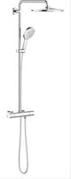 Grohe rainshower smartactive 310 douche à effet pluie mono ronde - avec mitigeur thermostatique - chrome - 26648000