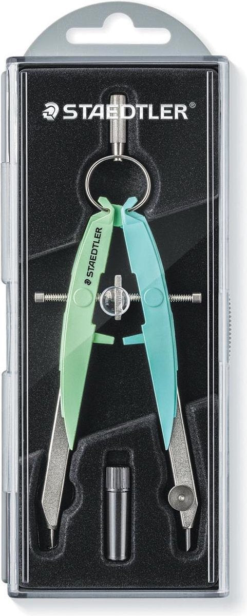 Staedtler boussole marche confort 556, vert-bleu pastel