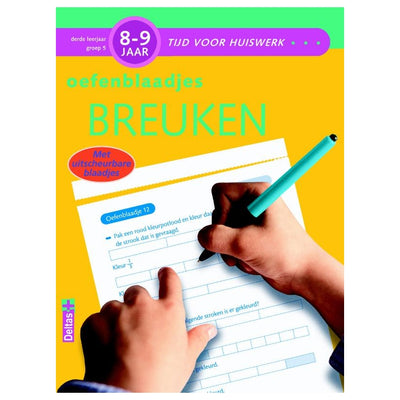 Pratiquez les feuilles de fractures de 8 à 9 ans