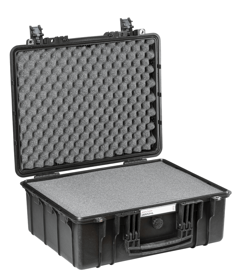 Cas d'explorateur 4820hl Black Black avec mousse de touffe