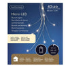 Éclairage cascade Lumineo 40LED blanc chaud