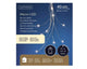 Éclairage cascade Lumineo 40LED blanc chaud