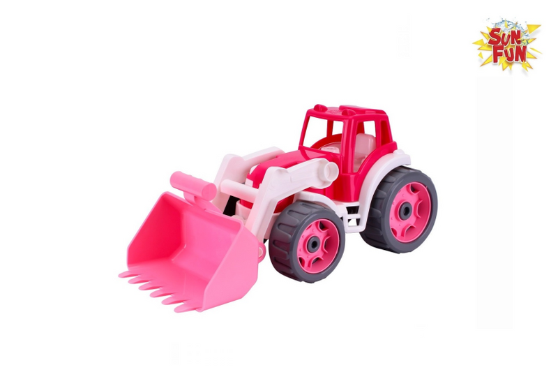 Sun Fun Sun Sun Fun Tracteur avec pelle