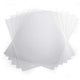 Couvertures arrière à pince durables 30cm transparentes 100 feuilles a4
