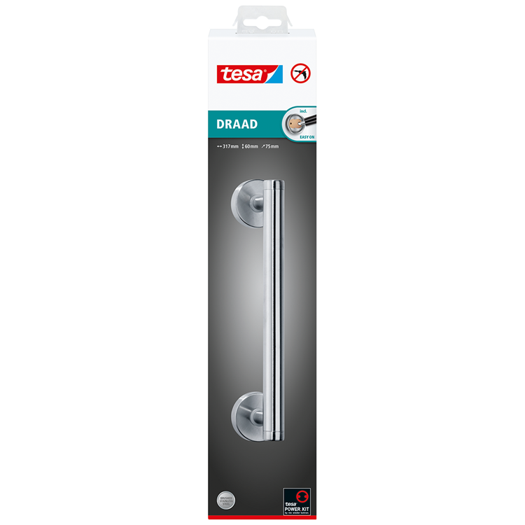 Tesa 1062578 - poignée métallique 317 mm | 1 pièce