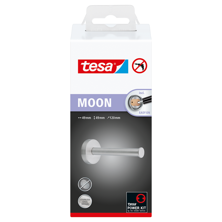 Tesa 1061433 - porte-rouleau de rechange lune | 1 pièce