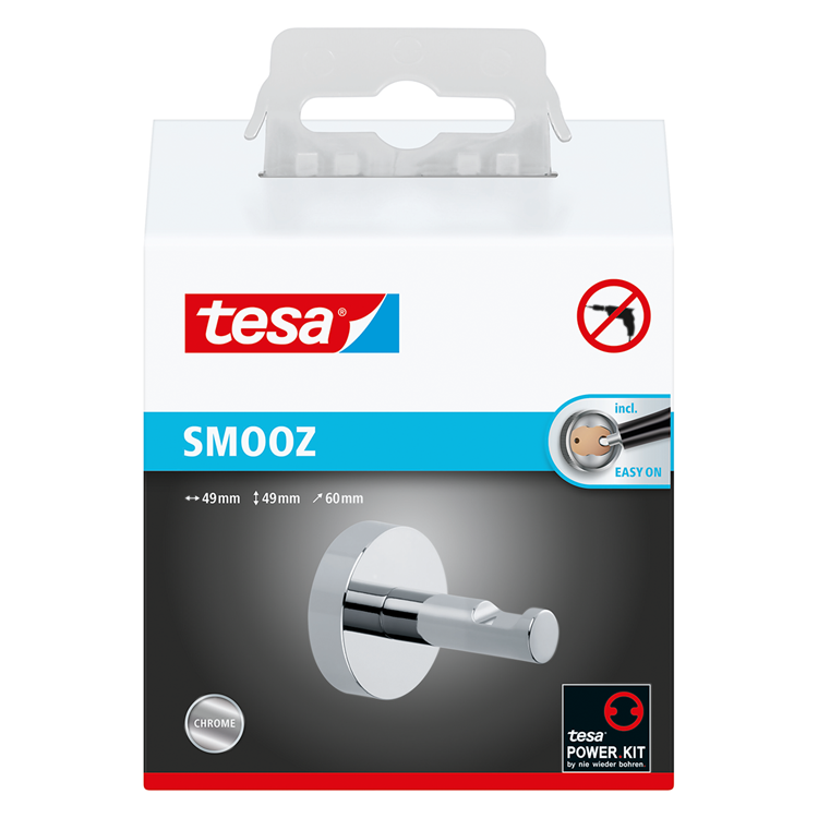 Tesa 1061439 - crochet pour peignoir smooz | 1 pièce