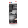 Tesa 1072288 - support de douche aluxx noir simple noir | 2 pièces