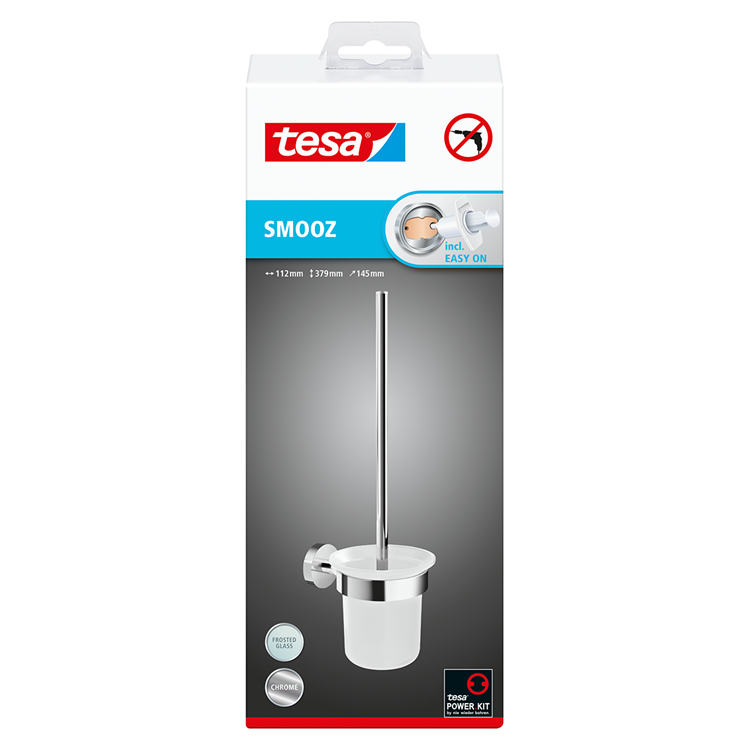 Tesa 1073559 - brosse de toilette smooz | 1 pièce