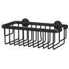 Tesa 1072288 - support de douche aluxx noir simple noir | 2 pièces