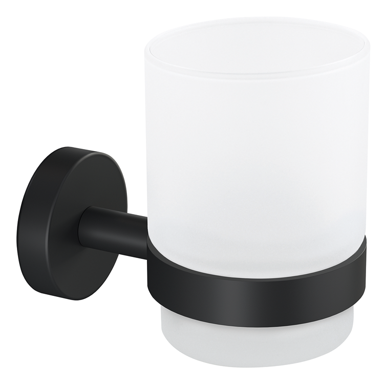 Tesa 1072285 - porte-gobelet noir lune noir | 1 pièce