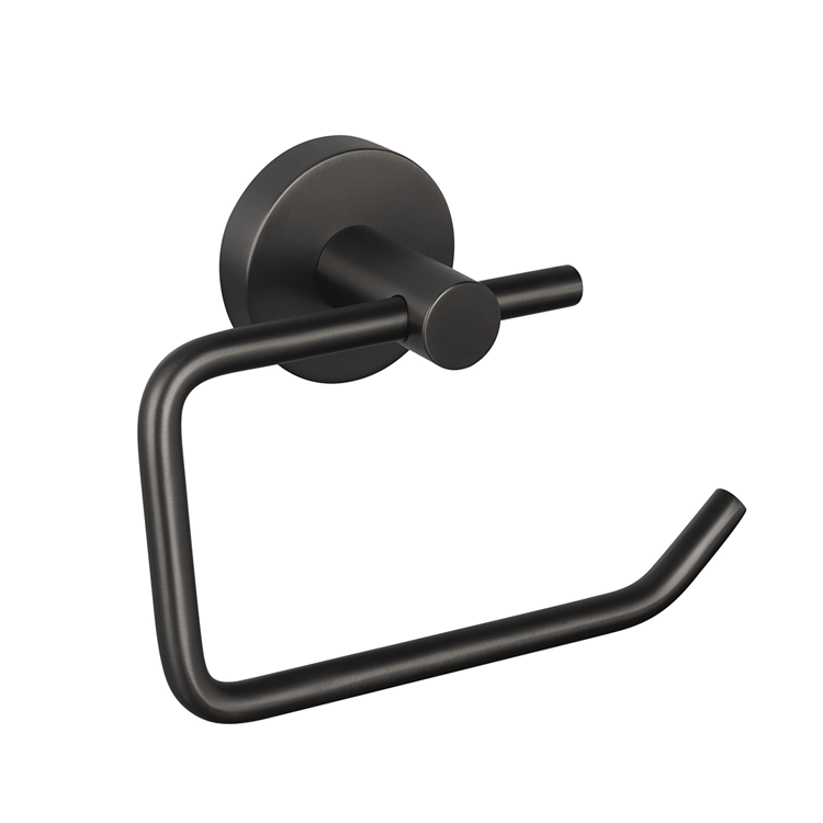 Tesa 1072304 - porte-rouleau papier toilette moon graphite sans couvercle | 2 pièces