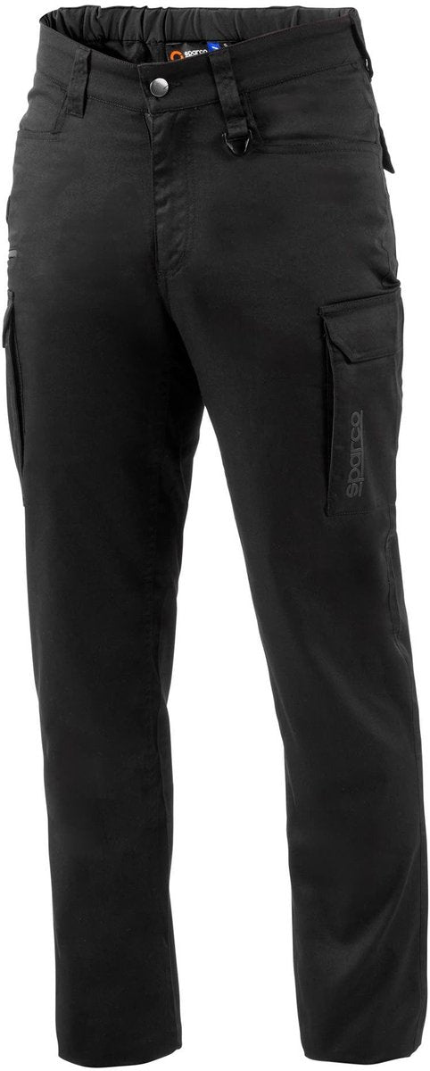 Sparco pantalon de travail vermont - bleu marine noir - xl