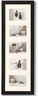 Walther home - cadre en bois - format photo 5x10x15 cm - noir