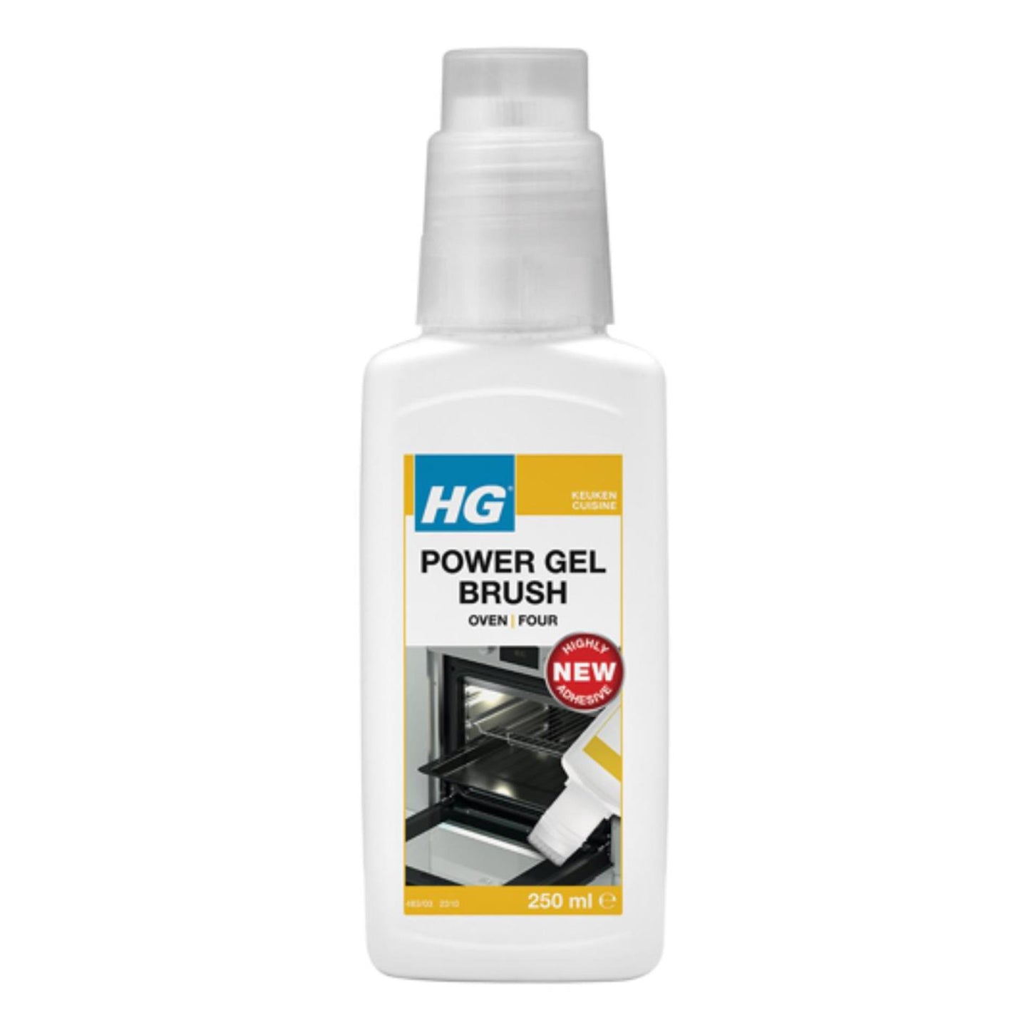 Hg power gel brosse four 0,25l