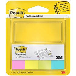 Index post-it assortiment de couleurs 200 pièces
