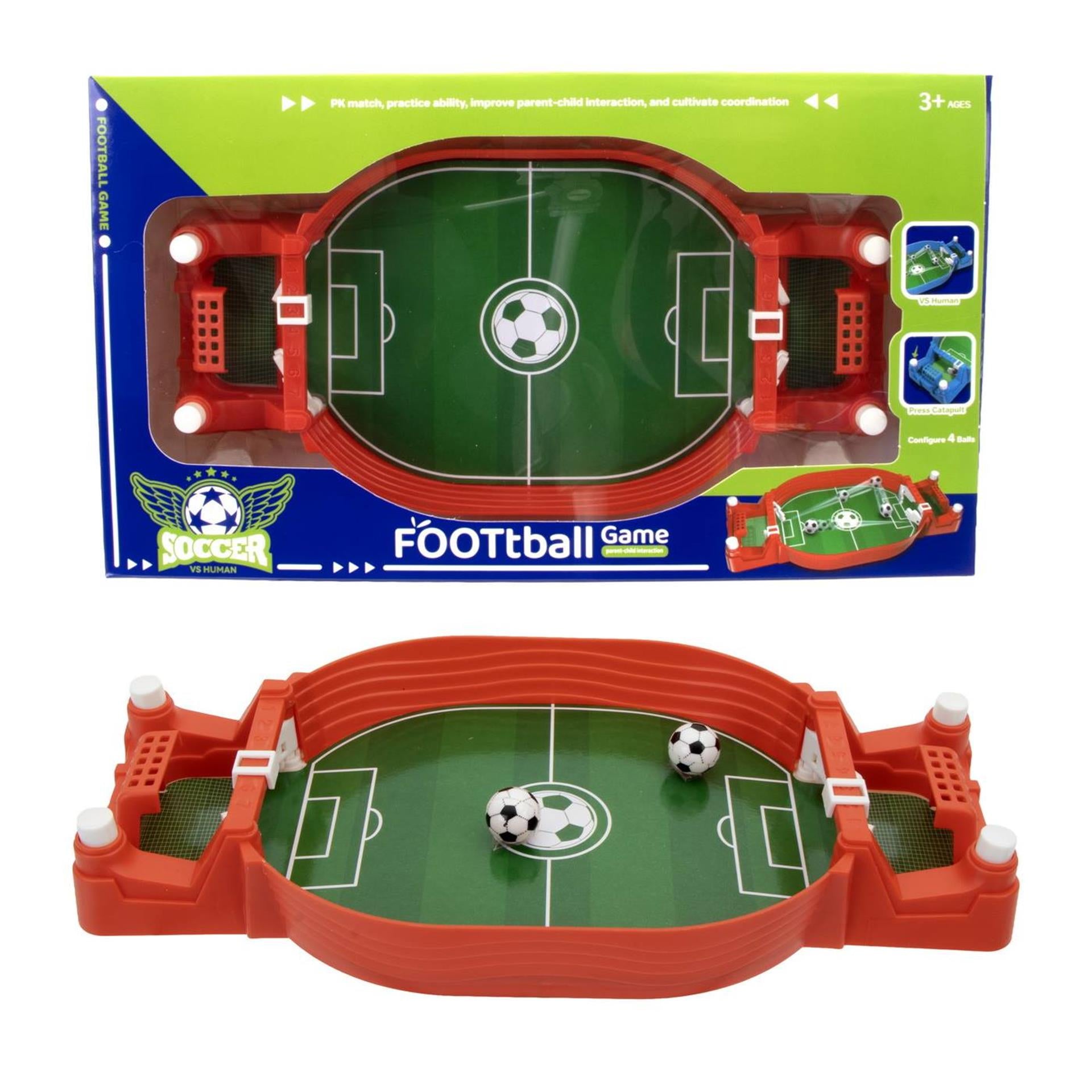 Jeu de foot 25,5cm 2 assortis