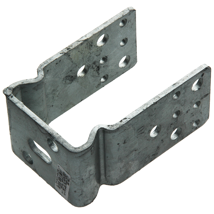 1015093 - Support en U galvanisé 71x60x125mm | 5 pièces
