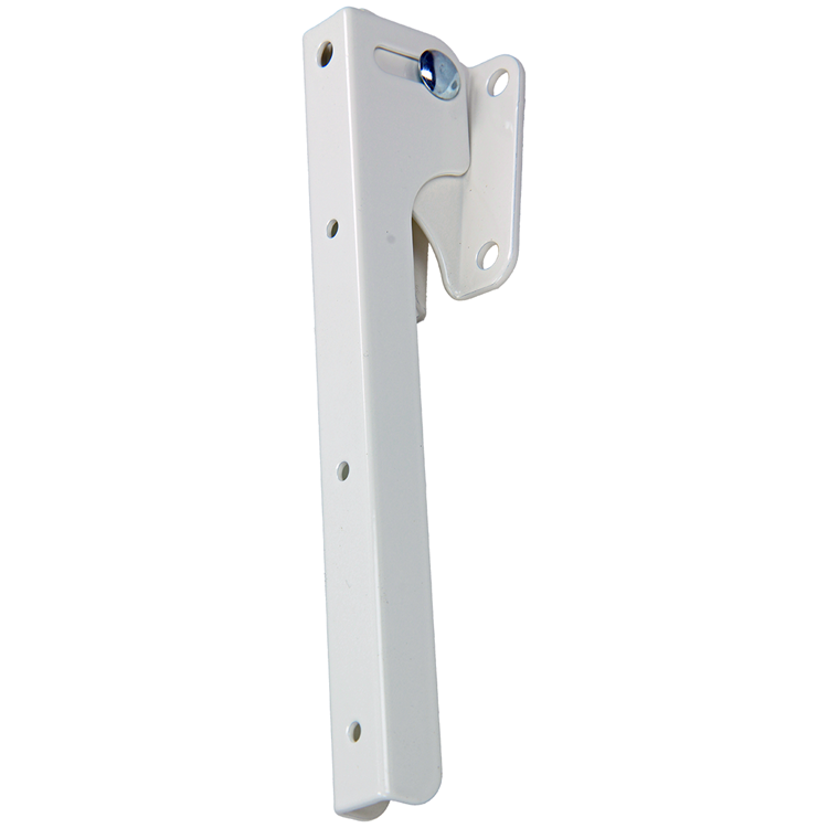 1059993 - console pliable 200 blanc capacité de charge 50 kg la paire | 6 pièces