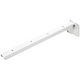 1059996 - console pliable 300 blanc capacité de charge 75 kg la paire | 6 pièces
