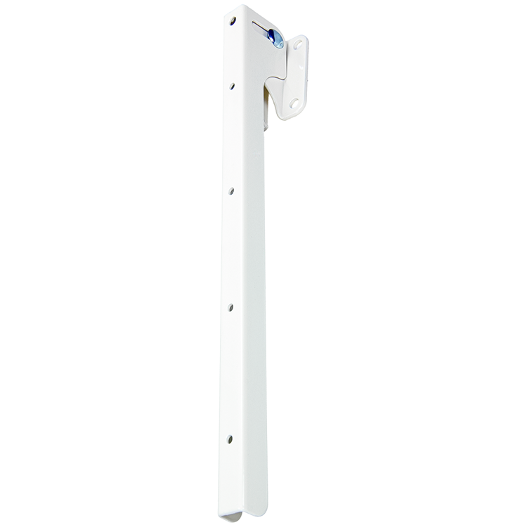 1059996 - console pliable 300 blanc capacité de charge 75 kg la paire | 6 pièces