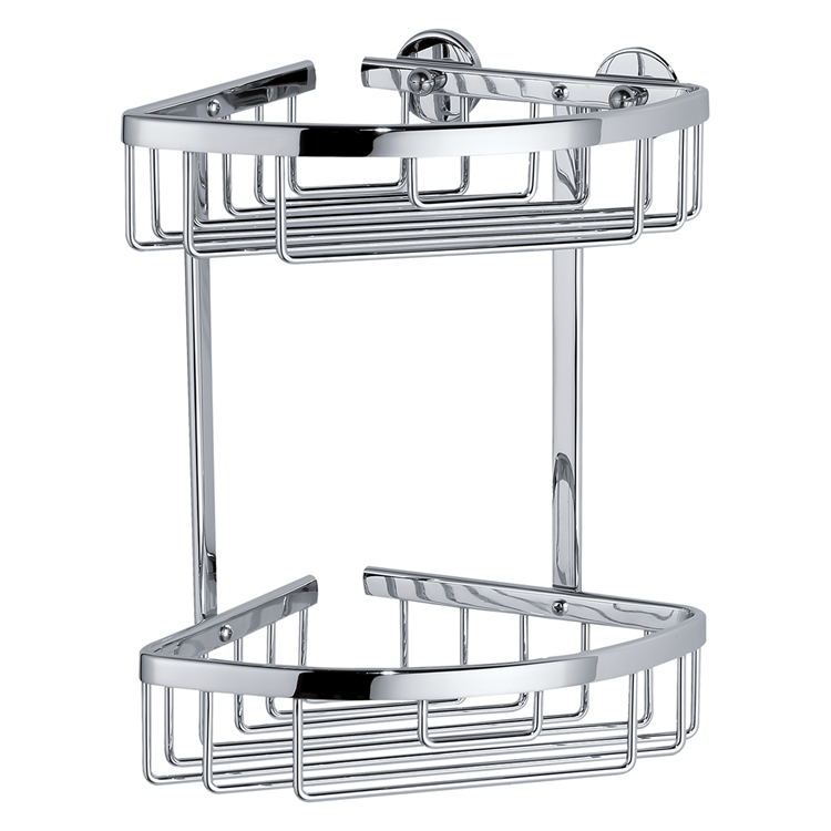 Tesa 1063231 - support de douche d'angle aluxx | 1 pièce