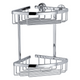 Tesa 1063231 - support de douche d'angle aluxx | 1 pièce