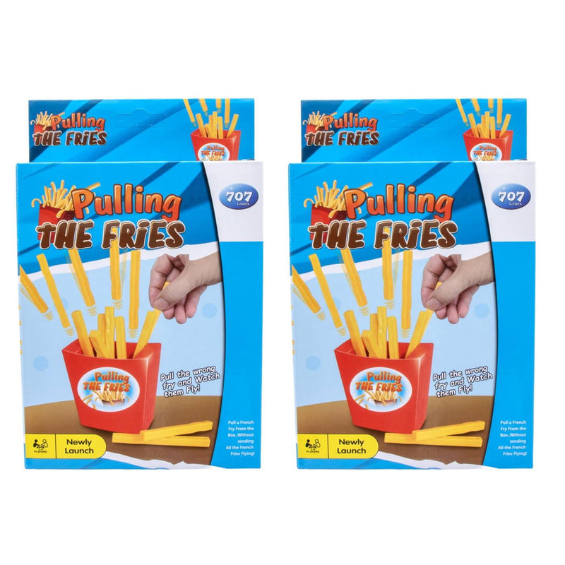 Jeu tirant les frites en boite
