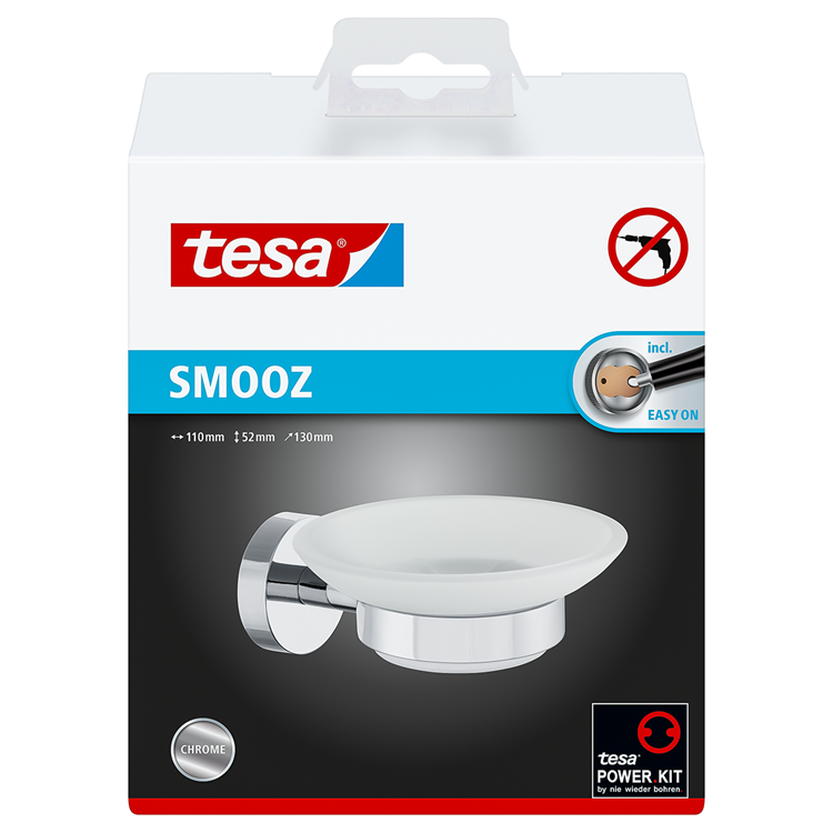 Tesa 1063246 - porte-savon smooz | 1 pièce