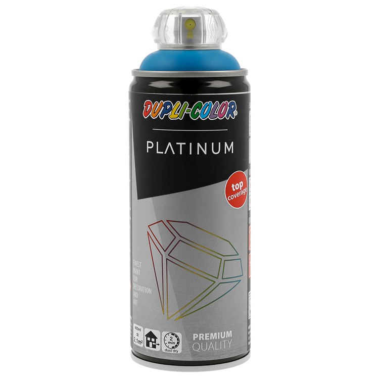 Motip 1002555 - 719653 casque platine ral 5015 bleu 400 ml | 2 pièces