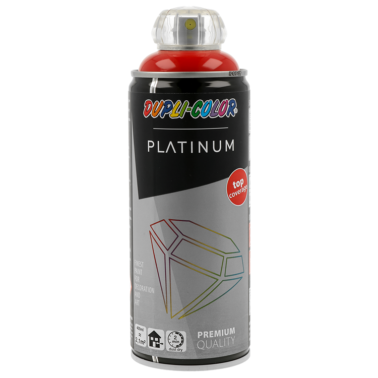 Motip 1002535 - 720994 platine ral 3020 rouge signalisation 400 ml | 2 pièces