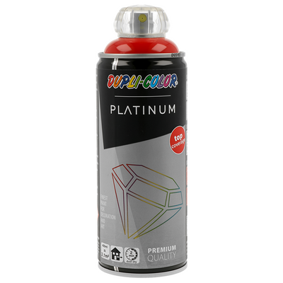 Motip 1002535 - 720994 platine ral 3020 rouge signalisation 400 ml | 2 pièces
