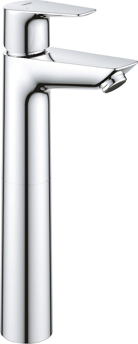 Robinet de lavabo Grohe quickfix start edge - économie d'eau - incl. déchets - chrome