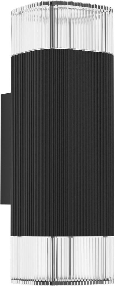 Applique d'extérieur Eglo castelnuovo - gu10 - 24 cm - noir clair