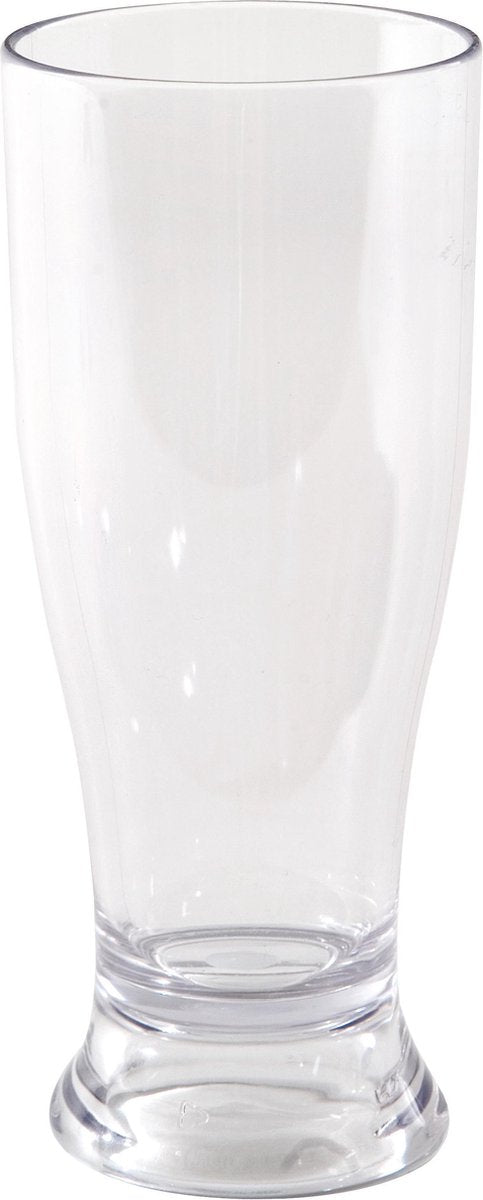 Verre à bière sans étiquette - polycarbonate - incassable - 360 ml