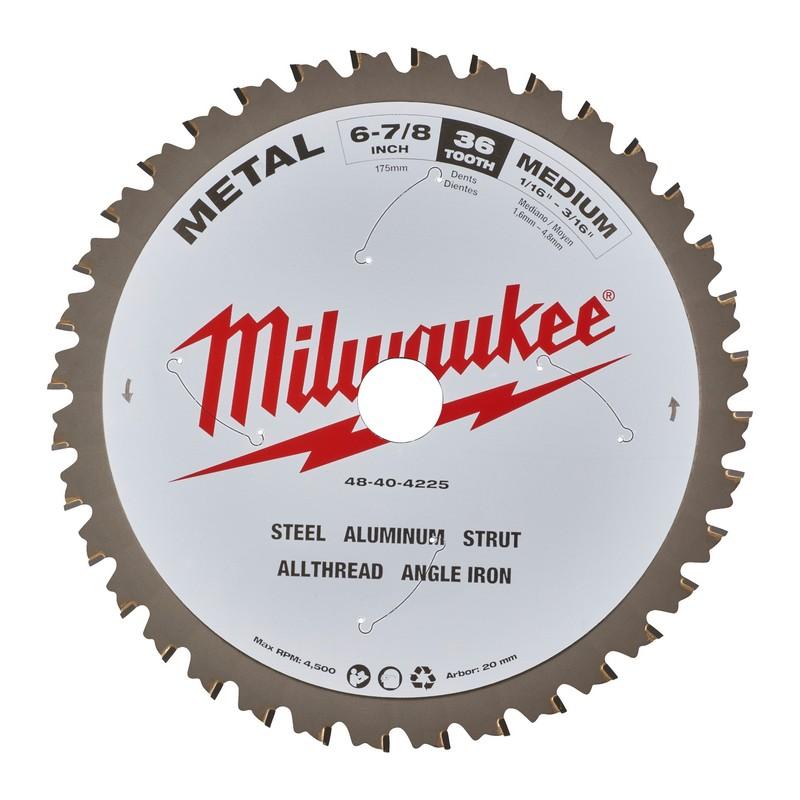 Milwaukee accessoires lame de scie circulaire p m 174x20x1,6x60 - 48404225