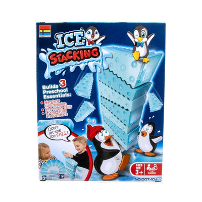 Jeu d'empilage de glace en boîte