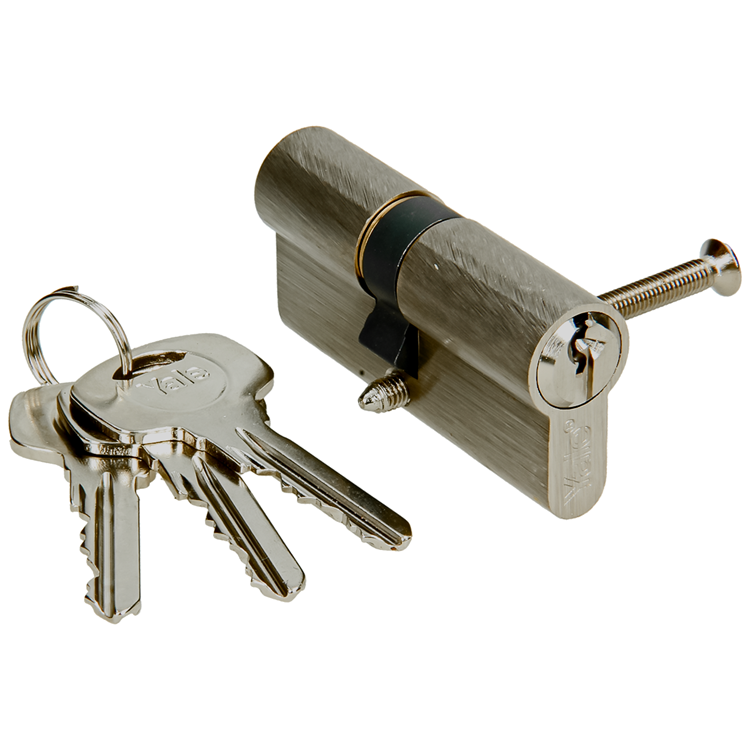 Yale 1060546 - cylindre profilé 500 mv 65mm (30 35) | 2 pièces