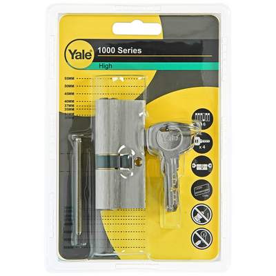 Yale 1060535 - cylindre profilé 1000 mv 70mm (30 40) | 2 pièces