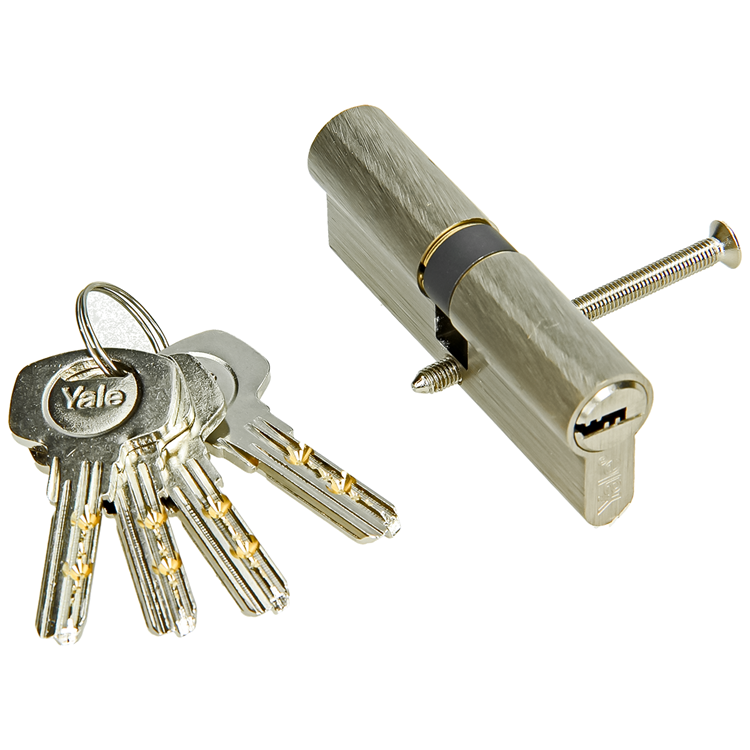 Yale 1060542 - cylindre profilé 1000 mv 80mm (40 40) | 2 pièces