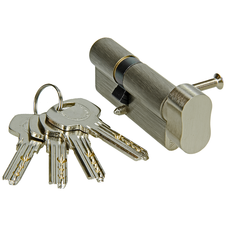 Yale 1060538 - cylindre à bouton 1000 mv 70mm (30 40) | 2 pièces