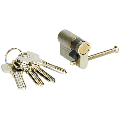Yale 1060532 - cylindre demi-profilé. 1000 mV40mm(30 10) | 2 pièces