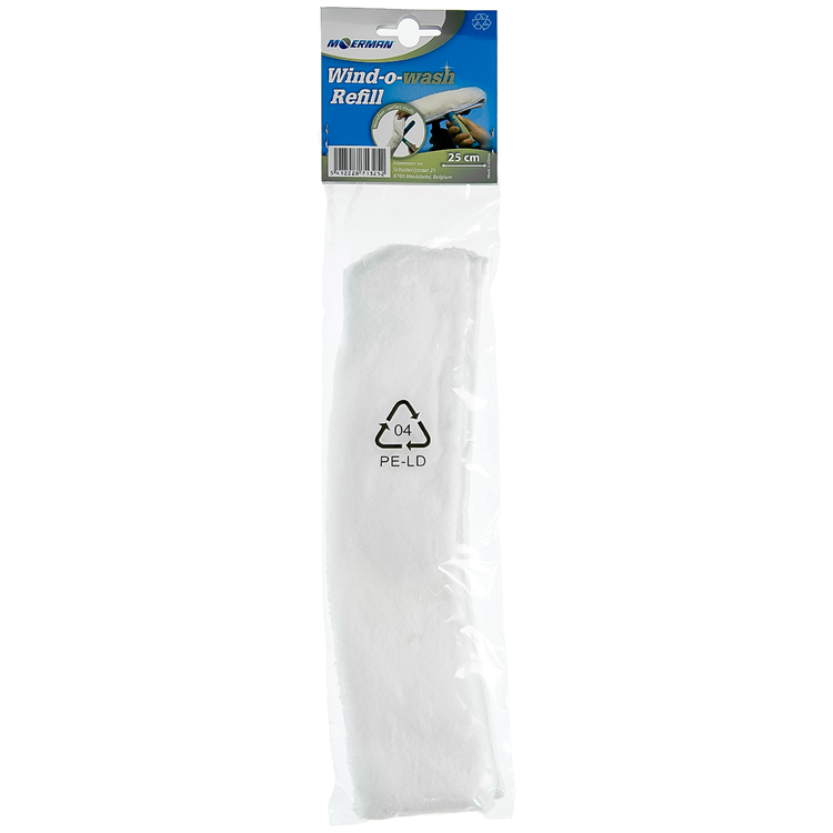 Moerman 1002394 - vadrouille de rechange pour lave-vitres 25cm | 6 pièces