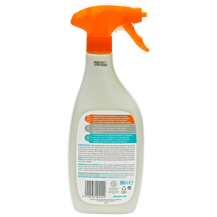 Ecover 1062692 - nettoyant puissant 0,5l | 6 pièces