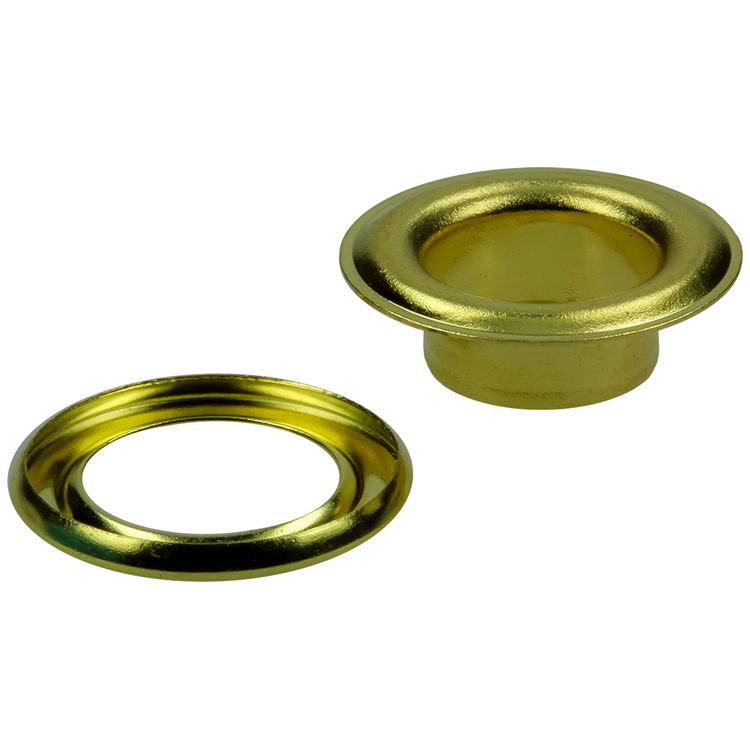 Mack 1017875 - anneaux de voile en laiton 8 pcs 12mm | 10 pièces
