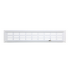 Renson 1059780 - bande 381 80 400 ral 9010 | 4 pièces