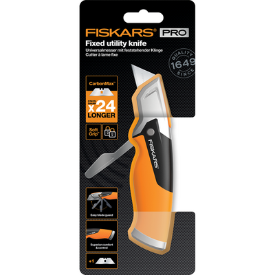 Couteau Fiskars carbonmax | 182 mm | 1027222 - 1027222