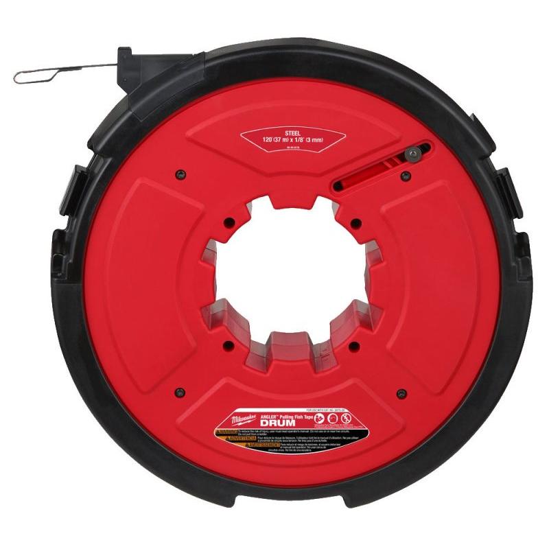 Milwaukee accessoires 120' 1 8 tambour de corde de traction en acier - 48445176