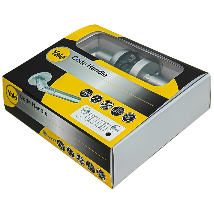 Nemef 8812 8re1 0027, poignée code Yale 8812 boîte droite. -10035757 -10035757